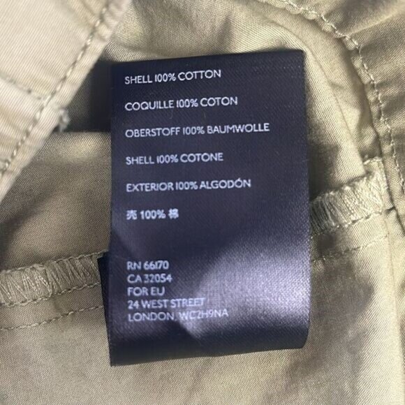 BDG Cargo Pants Utility Pockets Elastic Cuffs High-Waist Moss Green Joggers S - Picture 8 of 9